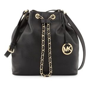 Michael Kors bucket bag purse + matching wallet